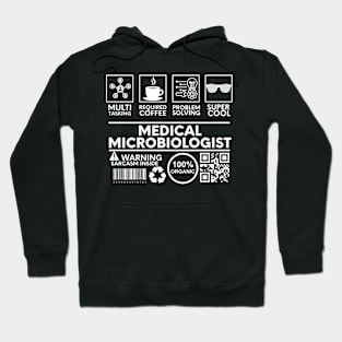 Medical Microbiologist black Hoodie